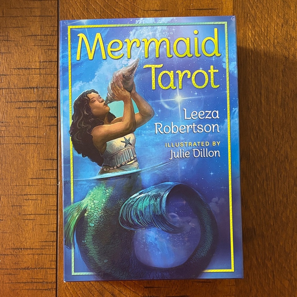 Mermaid Tarot by Leeza Robertson - Blue & Teal Deck